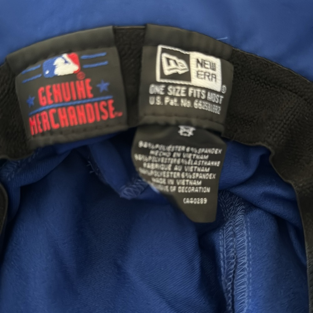 Chicago Cubs Panama Pail Bucket Hat Blue Genuine MLB NewEra - Picture 5 of 5